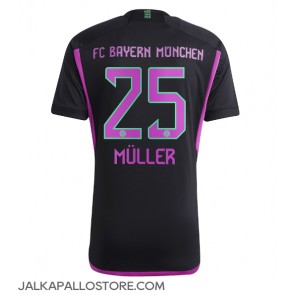 Bayern Munich Thomas Muller #25 Vieraspaita 2023-24 Lyhythihainen